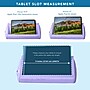 LapGear Tablet Pillow, 12.25" x 8" x 7", Purple Amethyst~#|#~8A9A276A-CC78-4A98-81DD0C68621DA35A_sc7