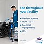 Clorox Healthcare Spore Defense Cleaner Disinfectant, Closed System Refill Bottle, 128 Fl Oz, 4/Pack  (32122)~#|#~8AA0B582-8D39-4AF7-A4473D78A0DA897C_sc7