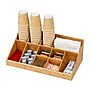 Mind Reader 11 Compartment Wood Coffee Organizer, Brown (COMORGBM-BRN)~#|#~8ADEF29B-1434-40B7-B11FF9ECE7B2CD2D_sc7