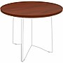 Lorell Essentials Series 36” 1” Thickness Round Table Top, Laminate, Mahogany (LLR87242)~#|#~8AE9E735-B4BA-4D9A-98ABFB6C09E9CF5F_sc7