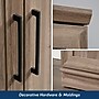 Sauder HomePlus 71"H Storage Cabinet with 12 Shelves, Salt Oak (422428)~#|#~8B06813A-3067-4287-A9B02DF0E431D1BF_sc7