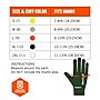 Ergodyne ProFlex 7070 Nitrile Coated Cut-Resistant Gloves, ANSI A7, Heat Resistant, Green, Small, 12 Pair (18032)~#|#~8B1AAD6E-7C1D-4E92-B8D9BB4CD0E2F6D1_sc7