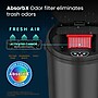 iTouchless Stainless Steel Round Sensor Trash Can with AbsorbX Odor Control System, 8 Gallon, Black (MT08RB)~#|#~8B203C51-0066-4F4C-B3286827EED8EE4E_sc7