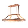 Elegant Designs 2 Light LED Overhead Wine Rack, Copper (WR1000-CPR)~#|#~8B215906-BC83-44E7-B64FD24DFC0BAEF7_sc7