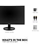 ViewSonic 24" Curved 100Hz LED Monitor, Black (VA2416C)~#|#~8B33B3C5-7ADD-401D-804157E1B5FE7CF1_sc7