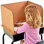 Classroom Products Foldable Cardboard Freestanding Privacy Shield, 13"H x 20"W, Kraft, 30/Box (VB1330 KR)~#|#~8B3C20AB-FCCC-4E91-9FCFAE3D69897D0F_sc7
