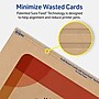 Avery Integrated Cards, 6" x 9", Matte Kraft Brown, 25/Pack (95353)~#|#~8B521D3F-4366-4913-B6C450C5EEC3EB5C_sc7