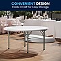 Flash Furniture Scarborough Folding Table, 60.5" x 60.5", White (DAD154Z)~#|#~8B621608-65BE-46B5-8086CC8C56CC47DC_sc7