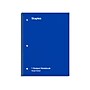 Staples 1-Subject Notebooks, 8" x 10.5", Graph Ruled, 70 Sheets, Blue (ST23985C)~#|#~8B622580-6DF8-4A05-BDD374CACE2A83C5_sc7