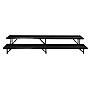 NPS 2-Level Straight Standing Choral Riser, 36"W x 60”-66”"L x 16"H, Black Carpet (RS2LC10)~#|#~8B68BA3F-0320-459F-8AC9CEFC86B1C94D_sc7
