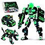 JITTERYGIT Robotryx Voltroid Police Robot Building Toy, Blue & Red 279 Pieces/Pack (ROBOTRYX-VOLTROID - POLICE)~#|#~8B89104A-0F2F-44C0-AAF4F895A97B5F0F_sc7