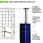 Champion Sports Olympic Power Volleyball Net, White/Black (VN700)~#|#~8BA50E83-D828-4D08-B5ADC1FB0333D53C_sc7
