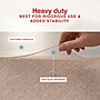 Staples Carpet Chair Mat with Lip, 36" x 48", Designed for Low-Pile Carpet, Clear Polycarbonate (ST63680)~#|#~8BBFF75A-5CEE-459C-9CFD71CC8BB90C3E_sc7