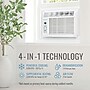 Keystone 115-Volt 8,000 BTU Window Air Conditioner with Remote, White (KSTHW08B)~#|#~8BD15A19-E332-44A6-8CE134D2CEFDDE6C_sc7