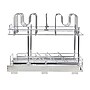Household Essentials Glidez Steel Dish Rack, Chrome (HHC42617-1)~#|#~8BD1BC93-A0CD-437A-BDA1A12C327C14F9_sc7