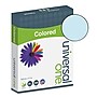 Universal Multipurpose Paper, 20 Lbs., 8.5" x 11", Blue, 500/Ream (UNV11202)~#|#~8BDB503B-4081-4E0B-9E8C3F8796ADE256_sc7