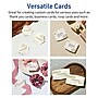 Avery Arched Square Business Cards, Matte Ivory, 300/Pack (19479399025)~#|#~8BE422EC-A640-4F4E-AC1C056B494FAF52_sc7