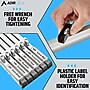 AdirOffice Hanging Clamp Document Holder, 24", Horizontal, Silver Aluminum, 12/Pack (ADI6026--2)~#|#~8BE7D10A-0259-4BDC-9BD43AA726BEAC09_sc7