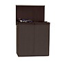 Household Essentials 2-Section Laundry Sorter with Lid, Gray (HH5638)~#|#~8BEBF30E-9A07-447D-92FC994277BC5A48_sc7