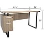 Safco Mirella SOHO 62"W Desk with Built-In Pedestal, Sand Dune (5513SDD)~#|#~8BF0449C-BFFA-45F2-B3E1E5E61C92A8DC_sc7