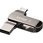 Lexar JumpDrive D400 Dual 128GB USB 3.1 Flash Drive, Titanium (LJDD400-128GBNU)~#|#~8BF1CFCC-9650-46BF-A341747309D79986_sc7