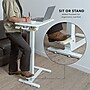 Mount-It! Foldable Rolling Overbed Table, 26.75"W, White (MI-8046)~#|#~8BF655A6-406E-4D54-AB15BB4C96251763_sc7