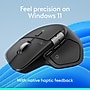 Logitech MX Master 4 Wireless Curved Erogonomic USB-C Optical Mouse, Black (910-007560)~#|#~8BF69331-26E8-43CB-ADFC875143C7800F_sc7