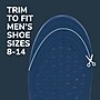 Dr. Scholl's Plantar Fasciitis All-Day Pain Relief Orthotics for Men, Men Size 8 to 13, Blue (DSC59037)~#|#~8C015522-266A-426A-B5F84BCEB1BD3990_sc7