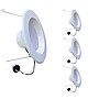 Bulbrite 14W Adjustable 5/6" Integrated LED Recessed Downlight with E26 Quick Connect, 3000K Soft White, 1100 Lumens, 4/Pack~#|#~8C0AB80E-5E35-477C-8604796F9CCC787C_sc7