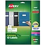Avery Sure Feed Laser/Inkjet ID Labels, 1" x 2-5/8", White, 750 Labels/Pack (6460)~#|#~8C192B6C-8736-45A9-9684DE748B3FC6F5_sc7