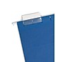 Smead Hanging File Folders, 1/5-Cut Adjustable Tab, Letter Size, Navy Blue, 25/Box (64057)~#|#~sp44488537_sc7