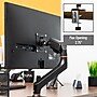 Mind Reader Adjustable Counter-Balance Gas Spring Arm for 13" - 32" Monitor, Black (GARMON-BLK)~#|#~8C269399-9FD1-4C77-9D5408F8B030D606_sc7