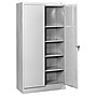 Tennsco 72" Steel Storage Cabinet with 5-Shelves, Light Gray (7218-LGY)~#|#~8C388368-A94F-4936-A5B8A3D79E108910_sc7