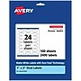 Avery Laser/Inkjet Oval Multipurpose Labels, 2" Dia, Matte White, 2400/Box (94053)~#|#~8C50C07B-3AAE-4326-834B039E5BE74C16_sc7