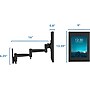 Mount-It! Adjustable Anti-Theft iPad Wall Mount with Swing Arm, Black (MI-3774B_G10)~#|#~8C599884-BF16-4D0C-87B2F701725EEBA1_sc7
