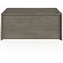 Lorell Prominence 2.0 66" W Double-Pedestal Desk, Gray Elm Surface (LLRPD3066DPGE)~#|#~8C6D270C-5F13-4E94-BABBF679F0D5E8BD_sc7