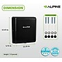 Alpine Industries Willow Commercial High Speed 110V Automatic Electric Hand Dryer, Black (405-10-BLA)~#|#~8C6EAEE7-AB85-4A1D-A32CB238C6AF7903_sc7
