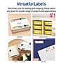 Avery Laser/Inkjet Shipping Labels, 5-1/2" x 8-1/2", White, 500 Labels/Box (95930)~#|#~8C811459-32E2-41C4-90A2ADFAB7A0A8D7_sc7