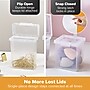 Bostitch Konnect Nest Stackable Boxes, Clear, 3/Bundle (23233)~#|#~8C9EF431-63E2-4D50-BAA51FEF77A3EF87_sc7