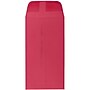 JAM Paper #7 Coin Envelope 3 1/2" x 6 1/2", Red, 100/Pack (355228282d)~#|#~8CA19816-9DF4-4346-BA531B5AF892432F_sc7