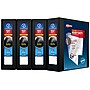 Avery Heavy Duty 3" 3-Ring View Binders, D-Ring, Black, 4/Pack (79693CT)~#|#~8CA790F2-2753-4202-93E9D944D752470F_sc7