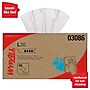 WypAll L30 Cellulose Cleaning Wipers, 10" x 9.8", White, 120 Wipers/Box, 10/Carton (KCC03086)~#|#~sp106264731_sc7