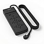 Staples TECH 12-Outlet 2-USB Port Surge Protector, 8', 3900 Joules, Black (ST62774)~#|#~8CCDE69E-E421-4AB9-93A05E54C133ABE1_sc7