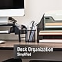 Mind Reader Metal Pen Holder, Black, 3 Pieces/Set (CLIPMESH3-BLK)~#|#~8CE35E5A-4F7B-44E0-A03B1B6CD4948843_sc7