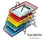 Mind Reader 5-Compartment Metal Desk Tray, Multicolored (5TPAPER-ASST)~#|#~8CE99510-1B48-48EC-AED83221E000FAFD_sc7
