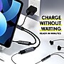Overtime USB-C to USB-C & Type-C Audio and 100W Charging Splitter Adapter, Male to Female/Female, Black (OADCTCCBK)~#|#~8D03EB1F-A38C-417D-906CD6BD0D4EE2F3_sc7