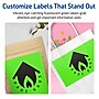 Avery Rectangle Multipurpose Labels, 5" x 6", Neon Green, 80/Pack (94257)~#|#~8D059E73-76A1-4EBD-8612E8BE49F69E66_sc7