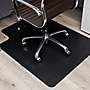 Mind Reader Hard Floor Chair Mat with Lip, 36" x 48", Black (2OFFCMAT-BLK)~#|#~8D192459-D275-4A06-AD9BA5ABCF620D17_sc7