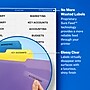 Avery Sure Feed Laser/Inkjet File Folder Labels, 2/3" x 3-7/16", Glossy Clear, 450 Labels/Pack (5029)~#|#~8D199254-C0C7-475C-AE71B61295157220_sc7