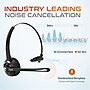 Delton 10X Microphone Wireless Noise-Canceling Bluetooth Mono Trucker Headset, Over-the-Head, Black (DBTHEAD10X)~#|#~8D1D0660-382C-42A8-A77F76666C918617_sc7
